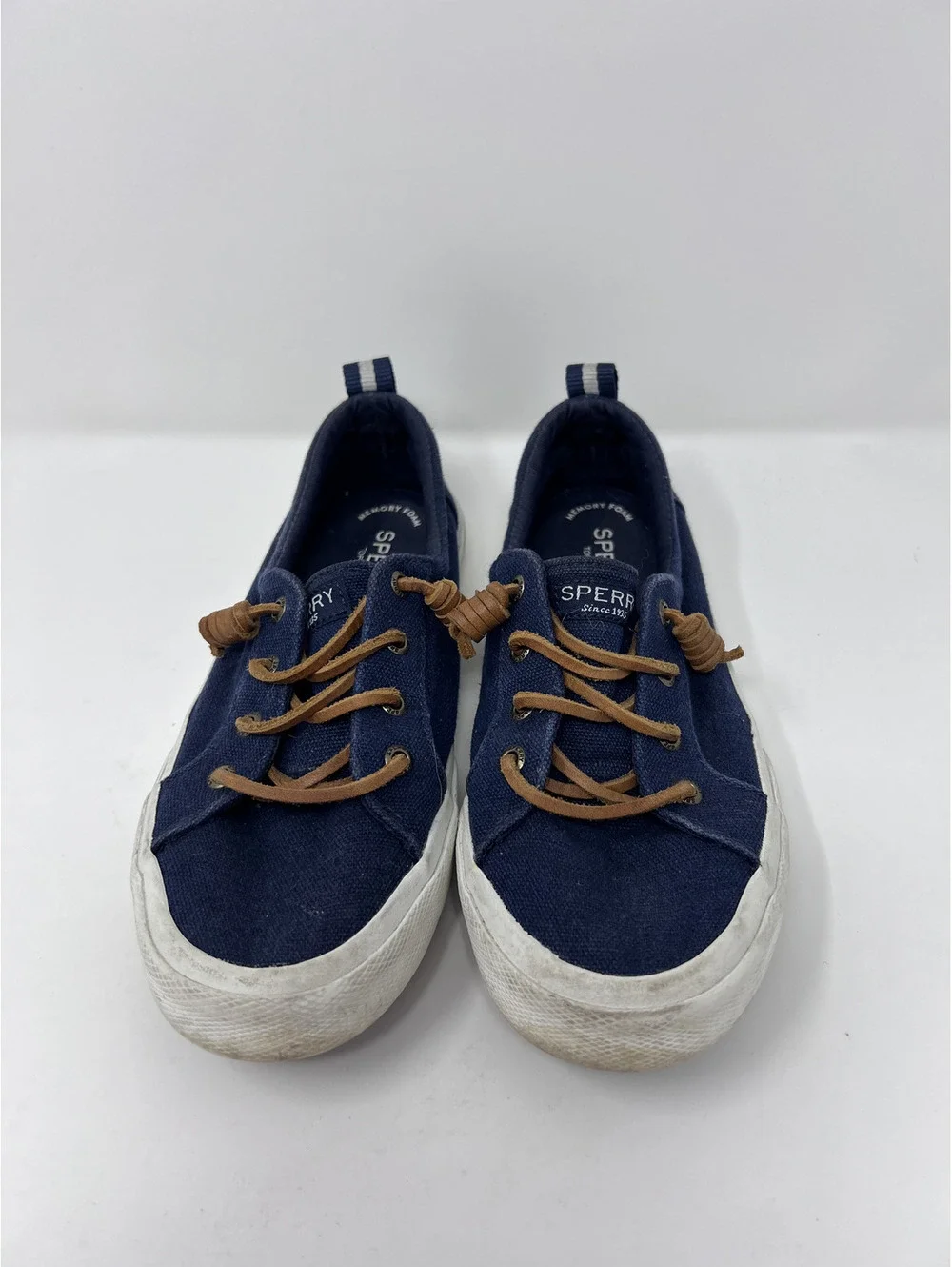 Sperry Pier Wave Women's Navy Slip On Sneakers STS 85104